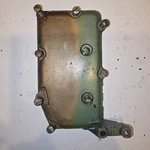 #303407 Outer Exhaust Cover 5.5 Hp Evinrude/johnson "9 Mounting Bolts Included". Fixed Price $19.95.