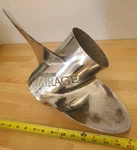Mercury Mirage Quicksilver 48-18278-A41-17P Propeller, Outboard Rh Ss. Fixed Price $263.97.
