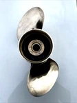 Mercury Quicksilver Bronze Prop P/n 48-29659 Oem 12 1/2 X 15 L.h. (cl). Fixed Price $75.00.