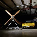 104 Paragon Wwi 4-BLADED Curtiss Hs Navy Flying Boat Wooden Airplane Propeller. Fixed Price $99000.00.