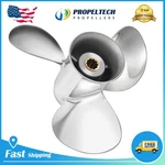 1/4 X 11 Stainless Outboard Propeller Fit Suzuki DF8A DF/DT9.9 DT/DF15/20HP Rh. Fixed Price $135.00.
