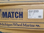 Michigan Wheel P/n 031200 14 X 11 Replaces Mercury Force 15 Spline. Fixed Price $145.00.