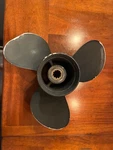 Solas 3 Blade Outboard Propeller 9.9 X 10. Fixed Price $35.00.