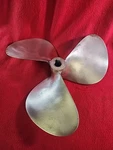 Michigan Dyna Jet Rh 14X11 Ni Bral #3647 Solid Brass Propeller. Fixed Price $229.77.