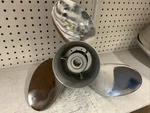 14.25" X 19"P Stainless Steel Michigan Wheel "rapture" Propeller/ Mercury 19P. Fixed Price $350.00.