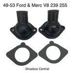 1949-1953 Ford And Merc Fh V8 Thermostat Housings & Gaskets New Pair. Fixed Price $51.88.