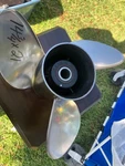 Volvo Penta Sx 14 3/4 21 Lh Blade Stainless Steel Prop Part # 3858031. Fixed Price $275.00.