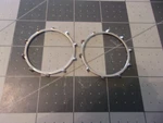 Mercury Quicksilver 13-423511 (2) Toothed Prop Shafter Washers Mariner V-135. Fixed Price $7.99.