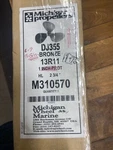 Michigan 3-BLADE Propeller Rh 13 X 1/8 Bore, M-series DJ355 #310570. Fixed Price $275.00.