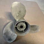 1985 35 Hp, Mercury Outboard Motor Aluminum 13 Spline Propeller. Fixed Price $30.00.