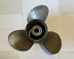 Vintage Quicksilver 3-BLADE Propeller Bronze 13 X 15P 1" Shaft Spline. Fixed Price $49.95.