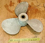 Volvo Penta 17 Spline Lh Counter Rotating Blade Aluminum Propeller 813344. Fixed Price $159.99.
