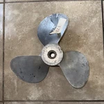 Michigan Wheel 17 Pitch Aluminum Three Blade Left Hand Propeller. Fixed Price $100.00.