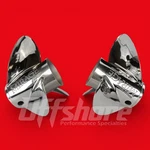 Mercury Oem Mirage Plus 23 Pitch Rh & Lh Prop Set- New- Pn# 13704A56 13705A56. Fixed Price $1395.00.