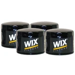 Wix Set 4 Engine Oil Filters For Hyundai Mitsubishi Chrysler Dodge Isuzu Renault. Fixed Price $42.96.