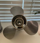 Stainless Steel Boat Propeller 48-74266A4 19P. Fixed Price $89.95.