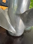 Boat Propeller Blade 48-825901A46 19P. Fixed Price $200.00.