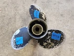 Aluminum 3/8" 14P Mercury Black Max Prop, 48-816706-14, 13 Spline, P10143. Fixed Price $29.00.