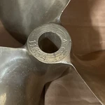Columbian Propeller 10 X 12 Left Hand Nibral Cupped 3/4" Pilot Bore. Fixed Price $125.00.