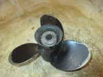Mercury 50HP 2 Stroke Outboard Aluminum Propellor (10.88X11P). Fixed Price $50.00.