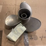 Remanufactured Evinrude Johnson Brp Propeller 15 5/8 X 13 Ss 3-BLADE Rh 763960. Fixed Price $300.00.