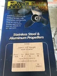 (NEW)13.25 X 15" Stainless Steel Propeller For 40-140HP Honda,yamaha,mercury. Fixed Price $195.00.