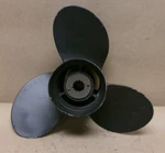 Used Michigan Wheel Mercury 11 1/4" X 10" Aluminum Outboard Propeller # 03105. Fixed Price $29.99.