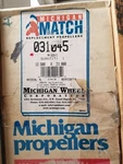 Michigan Wheel P/n 031019 12-1/2 X 23 Replaces Mercury 48-77350A45 & Yamaha. Fixed Price $150.00.