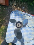 Omc Raker 24P Stainless Propeller. Fixed Price $350.00.