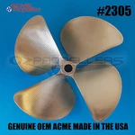 2305 Acme Ski Wake Boat Propeller 15 X 12 (4BLADE) Splined Left Hand Turn. Fixed Price $12569.70.