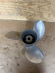 Yamaha Saltwater Series Ii 14 3/4 X 23 Pitch Rh Stainless Propeller. Fixed Price $275.00.