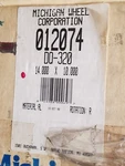 Michigan Wheel P/n 012074 14 X 10 Replaces Johnson Evinrude Outboards. Fixed Price $115.00.