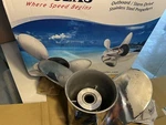 Solas Titan 3/4 X Stainless Propeller # 1541-148-21 Mercury Honda. Fixed Price $245.00.