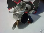 Mercury Laserii 13 & 7/8" X 21" Lh Ss 48 16545 A45 Prop. Fixed Price $350.00.