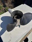 Mercury Quicksilver 48 11070 A40 21P Stainless Steel Propeller 15 Spline Rh. Fixed Price $160.00.