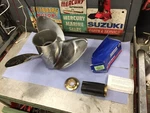 Evinrude Helix RX3 Propeller 14.5 177352 And Hub Kit 5010529 New. Fixed Price $359.21.