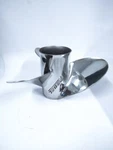 New 3X15 3/8 18LH, Blades, Left Hand Evinrude Johnson Propeller. Fixed Price $337.50.