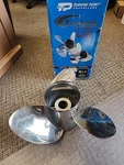 15X15 3 Blade, Sst, Left Turning Point. Fixed Price $500.00.