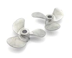 Alloy 28MM 3-BLADE Propeller Set For Rc Boat, 4MM Shaft, Lh & Rh. Fixed Price $5.83.