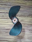 2 Blade Adjustable Pitch Boat Aluminum Propeller (A1). Fixed Price $155.00.