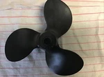 Michigan Match 012021 9 X 3 Blade Propeller For Evinrude Johnson 14 - 28HP. Fixed Price $175.00.