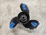 Aluminum 10 3/8" Mercury Black Max Prop, 48-19640A40 13P, Spline, P8984. Fixed Price $16.00.
