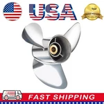 14.25X17 Boat Propeller 1/4X17 For Yamaha 150-250HP Stainless 68F-45972-20-00. Fixed Price $379.00.