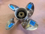 Blade 15 1/4" X Powertech Ss Prop, UN200OFS4R21P, Mercury 4.75 P11314. Fixed Price $399.00.