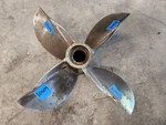 Lh Blade 15" X 30P Mercury Racing Humpback Cleaver Prop, 48-822269-30, P10609. Fixed Price $568.00.