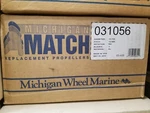 Michigan Wheel P/n 031056 10-3/4 X 12 Replaces Mercury 48-816702A40. Fixed Price $130.00.