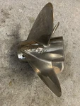Mercury Marine Trophy 4-BLADE Stainless Propeller 23P 48-825938A45. Fixed Price $599.00.