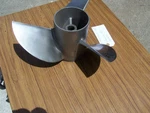 Mercury Ss. Cleaver Prop 21P. X 14.5 *48-74599-21 C/r Rotation Good Usable. Fixed Price $105.00.