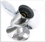 Captain 11 1/2X13 Pitch Stainless Steel Outboard Propeller Fit Yamaha T25 F30 40. Fixed Price $160.00.