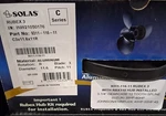 Solas Rubex With Hub Installed Pn: 9311-116-11 Aluminum Prop. Fixed Price $53.20.
